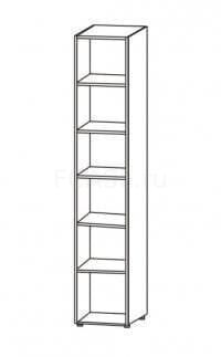 Шкаф для книг со стеклом 6.02