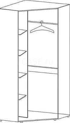 Шкаф угловой для одежды 5.20